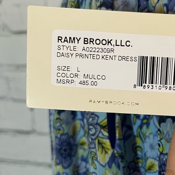 NWT Ramey Brook Daisy Printed Kent Dress - Picture 10 of 10